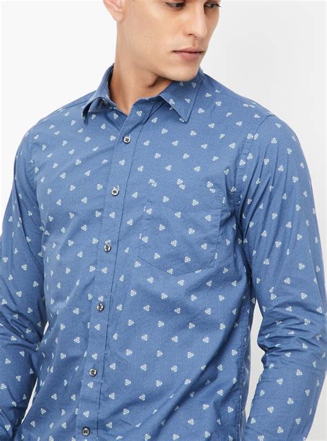 Buy Men Printed Slim Fit Shirt Online at just Rs. 999.0 - 1000015010162 ...