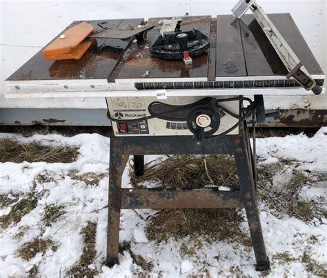 ROCKWELL TABLE SAW - Kidd Family Auctions