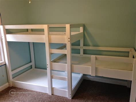 Triple Bunk Bed – Merzke Custom Woodworking