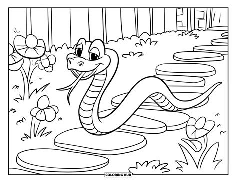 Snake Coloring Pages