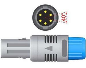 Edan 6Pin SpO2 Sensor Pediatric Flex Compatible with Mindray/Biocare
