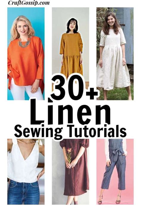 Image result for Sewing Patterns for Linen Fabric Tutorials