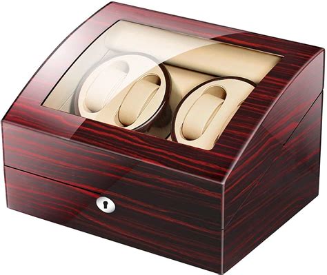 Watch Winder Watches Automatic Watch Winder Box With 4 Winder ...