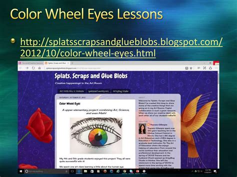 Color Wheel Eyes | PPTX