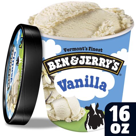 Ben & Jerry's Ice Cream Vanilla 16 oz – Walmart Inventory Checker ...