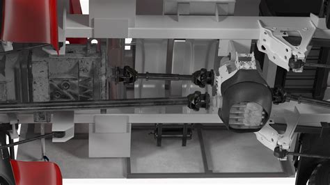 Rally Truck Hino Ranger Lights On Simple Interior 3D model | 3D Molier ...