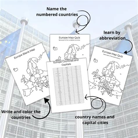 Image result for Europe Map Printable