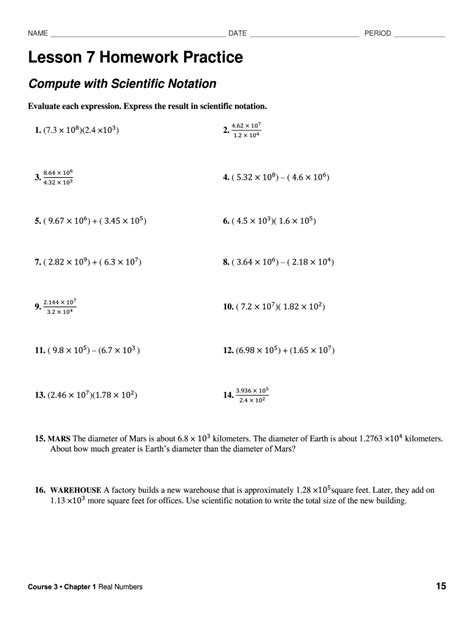Image result for Lesson 7 Homework 5.4