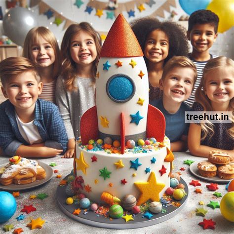 Rocket Cake Decoration Ideas