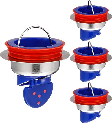 اوسالادي 4 قطع من مانع التدفق العكسي للدش الارضي لمنع التدفق العكسي ...