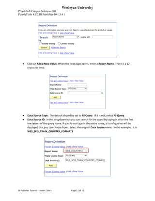 Image result for BI Publisher Tutorial
