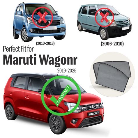 Autofact Vehicle specific Sunshades for Maruti Wagon R (2019-2025) | Z ...