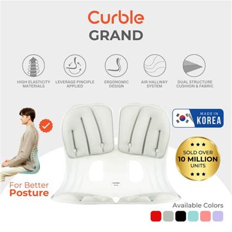 Promo Curble Posture Chair Grand - Grey Cicil 0% 3x - Jakarta Timur ...