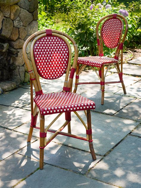 Vintage Red French Bistro Chairs | Furniture | Weston Table