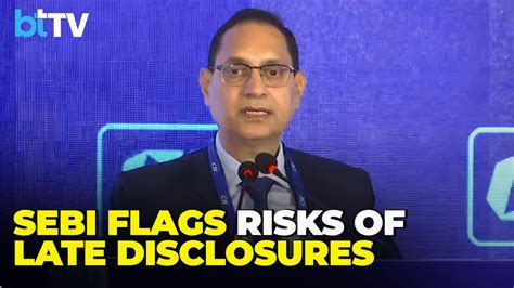 Tuhin Kanta Pandey: Delay In Disclosures Creates Market Gaps ...