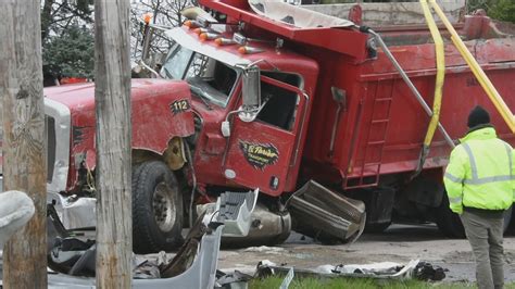 Tractor-trailer, dump truck involved in Niagara County collision | wgrz.com
