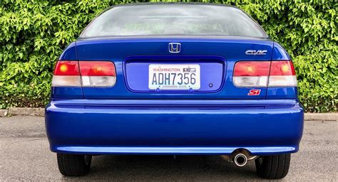 Honda Civic Si 2000 Blue