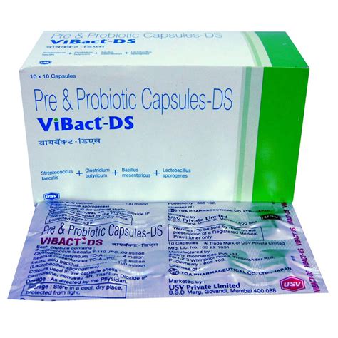 Vibact-DS Capsule | Uses, Side Effects, Price | Apollo Pharmacy