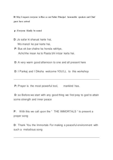 Image result for Anchoring Script Examples