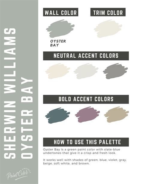 Sherwin Williams Oyster Gray Sherwin Williams Oyster Bay Paint Color