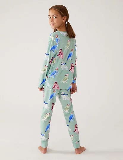 Pure Cotton Owl Pyjamas