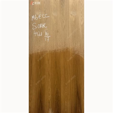 4921 16/17 M6ECC S OAK – 8ft x 4ft Oak Wood Veneer – M Cube Spaces