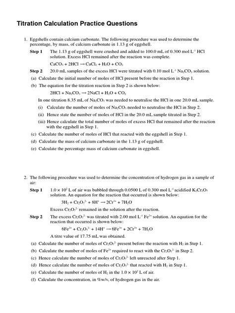 Titration Example Problem 的图像结果