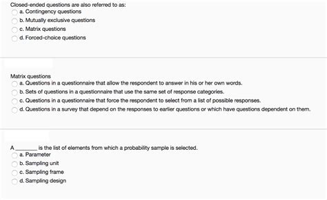 Image result for What Is Contingency Questions