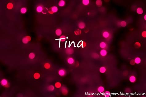 Tina Name Meaning