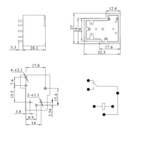 Buy SK90-S-DC12V-1C 12V 30A SPDT PCB Mount T90 Relay Online In India at ...