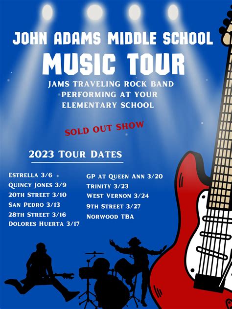 JAMS Traveling Rock Band | John Adams Middle School