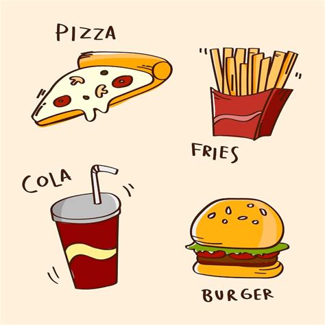 Pizza burger chicken beer Vectors - Download Free High-Quality Vectors ...