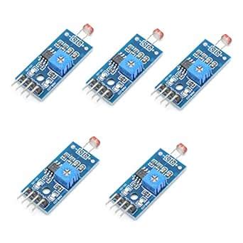 Willwin 5pcs LM393 Light Detection Optical Sensitive Resistance Sensor ...