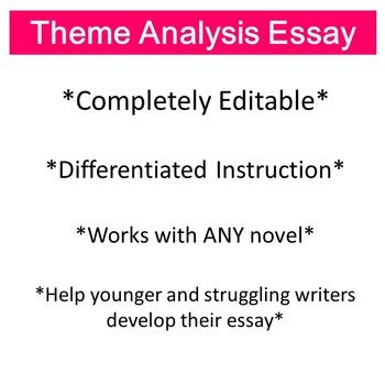 Image result for Theme Essay Example