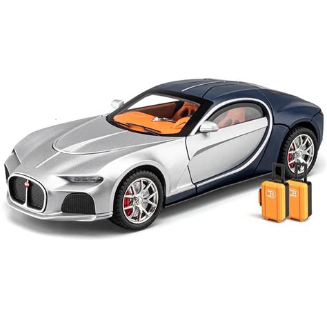 ARNIYAVALA Bugatti Atlantic 1:24 Diecast Scale Model Metal Pull Back ...