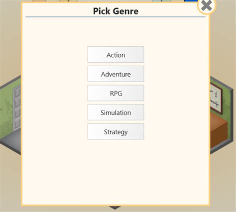 Game Genres | Game Dev Tycoon Wiki | Fandom