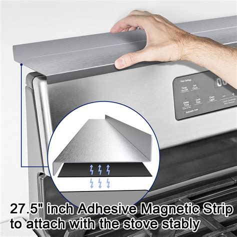 Buy Uprimu Magnetic Oven Shelf - Stainless Steel Spice Shelf with ...