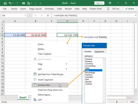 Image result for How to Select Random Dates in Excel