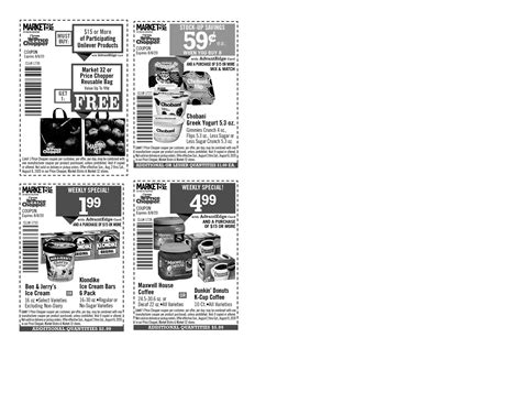 Printable Coupons - Price Chopper - Market 32