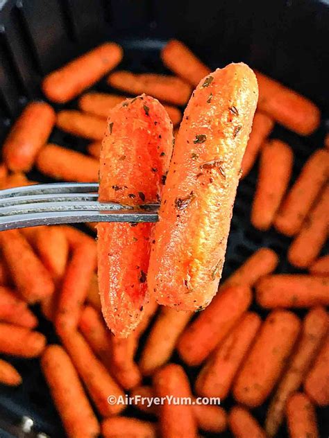 Air fryer baby carrots (mini carrots) - Air Fryer Yum