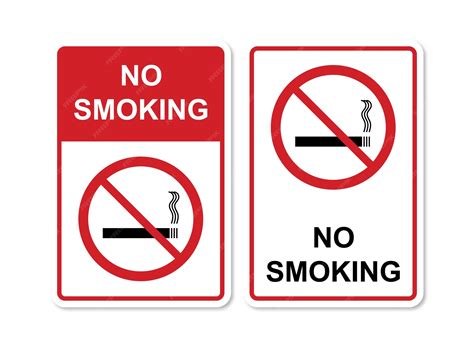 Premium Vector | No smoking sign