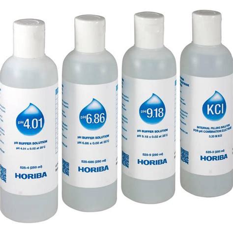 NIST pH Buffer Solution Kit - HORIBA
