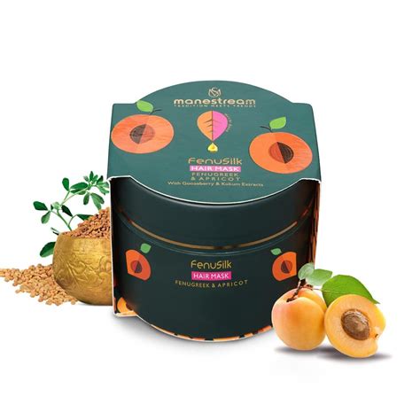 Manestream Fenusilk Hair Mask with Fenugreek & Apricot (With Gooseberry ...