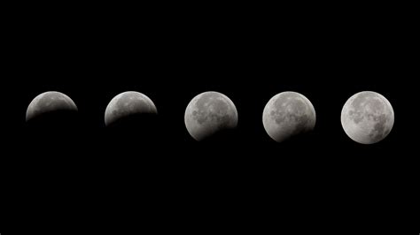 moon phases, Moon, space HD Wallpaper