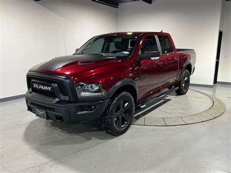 Used 2019 Delmonico Red Pearl Coat Ram 1500 Classic Crew Cab Warlock 4x4 Warlock For Sale (Sold ...