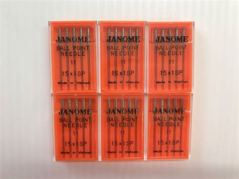 Image result for Janome Sewing Machine Needles