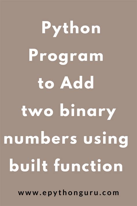 How to Run Python Program Addition of Two Values 的图像结果