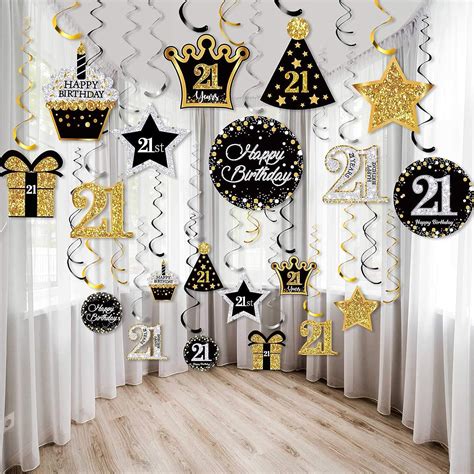 Thiết kế trang trí decoration 21st birthday cho bữa tiệc sinh nhật thứ 21