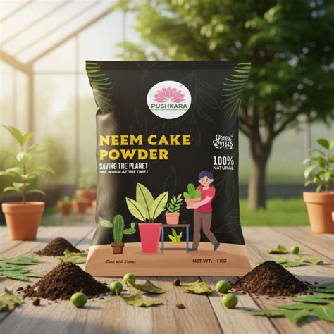 Neem Cake Powder (1 KG) – Pushkara Nursery And Landscaping Services