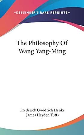 Buy The Philosophy of Wang Yang-ming Book Online at Low Prices in India ...
